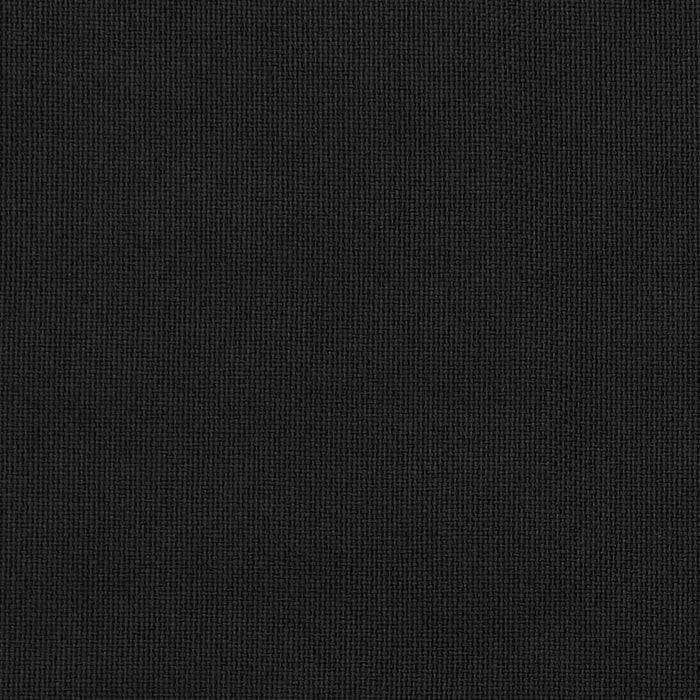 Perdele opace aspect pânză, cârlige, 2 buc., negru, 140x245 cm - WALTI WALTI