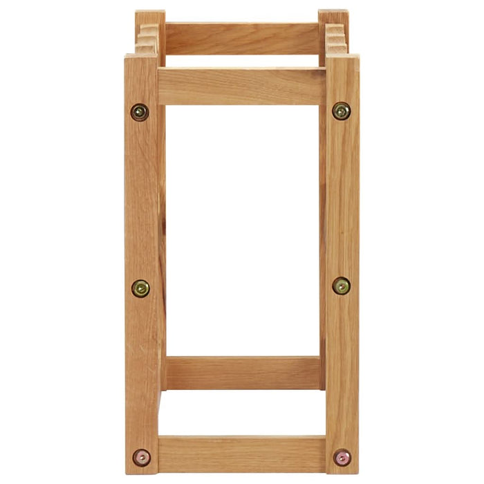 Suport 12 sticle de vin, 47 x 21 x 36, lemn masiv de stejar - WALTI WALTI