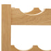 Suport 12 sticle de vin, 47 x 21 x 36, lemn masiv de stejar - WALTI WALTI