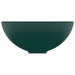 Chiuvetă baie lux verde închis mat 32,5x14 cm ceramică rotund - WALTI WALTI