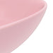 Chiuvetă de baie, roz mat, ceramică, rotund - WALTI WALTI
