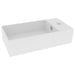 Chiuvetă de baie cu preaplin, alb mat, ceramică - WALTI WALTI