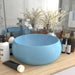 Chiuvetă baie lux albastru deschis mat 40x15 cm ceramică rotund - WALTI WALTI