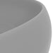 Chiuvetă baie lux gri deschis mat 40x15 cm ceramică rotund - WALTI WALTI