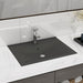 Chiuvetă baie lux orificiu robinet gri mat 60x46 cm ceramică - WALTI WALTI