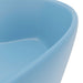Chiuvetă de lux cu preaplin, bleu mat, 36x13 cm, ceramică - WALTI WALTI