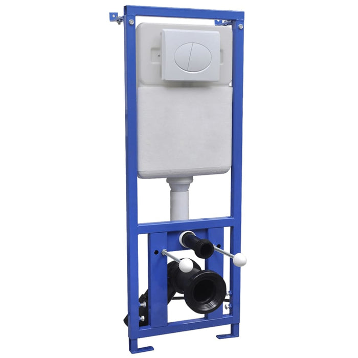 Vas de toaletă suspendat cu rezervor încastrat, alb, ceramică - WALTI WALTI