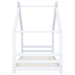 Cadru pat de copii, alb, 90 x 200 cm, lemn masiv de pin - WALTI WALTI