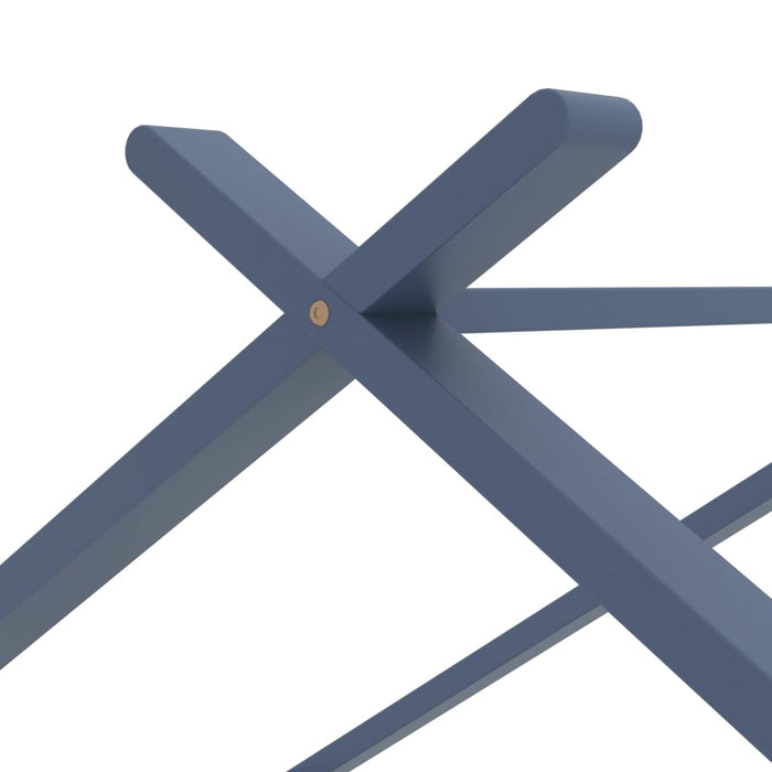 Cadru de pat pentru copii, gri, 90 x 200 cm, lemn masiv de pin - WALTI WALTI