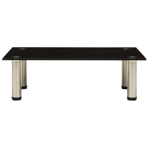 Suport TV, negru, 60 x 35 x 17 cm, sticlă securizată - WALTI WALTI