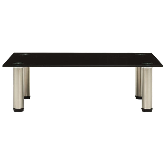 Suport TV, negru, 60 x 35 x 17 cm, sticlă securizată - WALTI WALTI