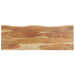 Cuier cu margine naturală, 100x35x22 cm, lemn masiv de acacia - WALTI WALTI