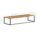 Cuier cu margine naturală, 100x35x22 cm, lemn masiv de acacia - WALTI WALTI