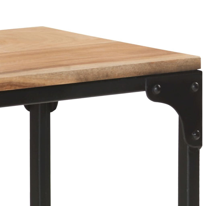 Masă consolă, 110x30x75 cm, lemn masiv acacia - WALTI WALTI