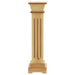 Suport plante clasic în formă stâlp pătrat lemn 17x17x66 cm MDF - WALTI WALTI