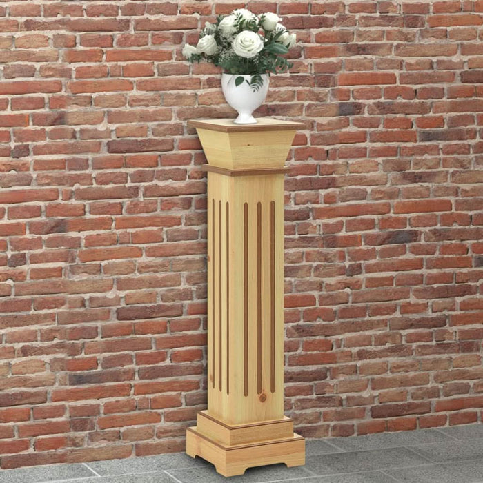Suport plante clasic în formă stâlp pătrat lemn 17x17x66 cm MDF - WALTI WALTI