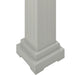 Suport de plante clasic formă stâlp pătrat gri 17x17x66 cm MDF - WALTI WALTI