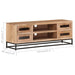Comodă TV, 110x30x40 cm, lemn masiv de acacia - WALTI WALTI