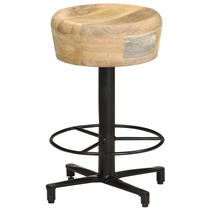 Scaune de bar, 2 buc., 52 cm, lemn masiv de mango - WALTI WALTI