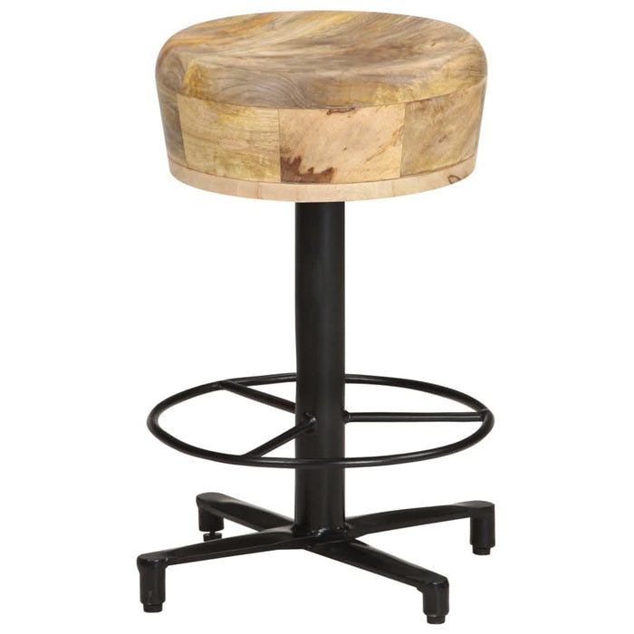 Scaune de bar, 2 buc., 52 cm, lemn masiv de mango - WALTI WALTI