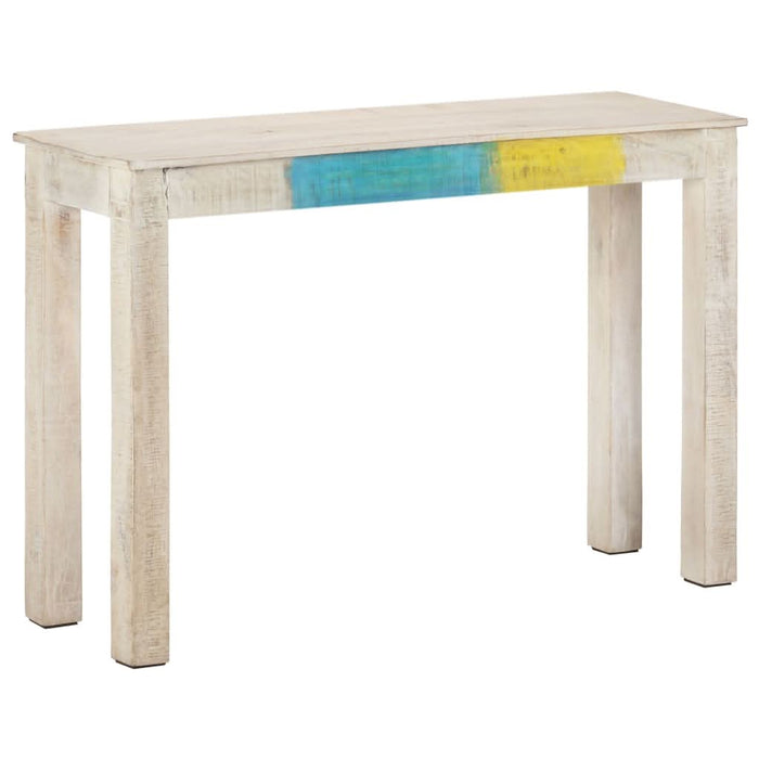 Masă consolă, 115x35x77 cm, lemn de mango nefinisat - WALTI WALTI