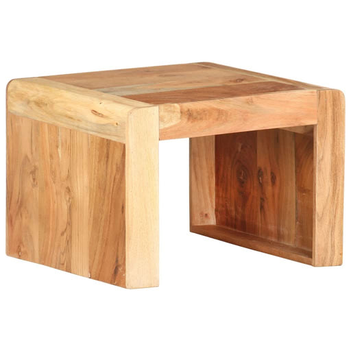 Masă laterală, 43x40x30 cm, lemn masiv de acacia - WALTI WALTI