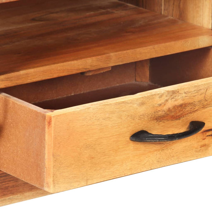 Comodă TV, 116x30x40 cm, lemn masiv de acacia - WALTI WALTI