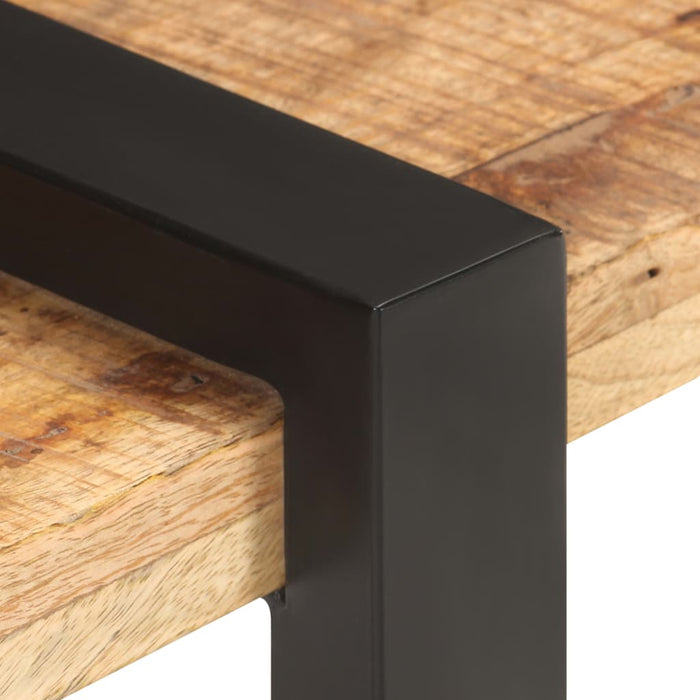 Comodă TV, 160 x 40 x 40 cm, lemn masiv de mango nefinisat - WALTI WALTI