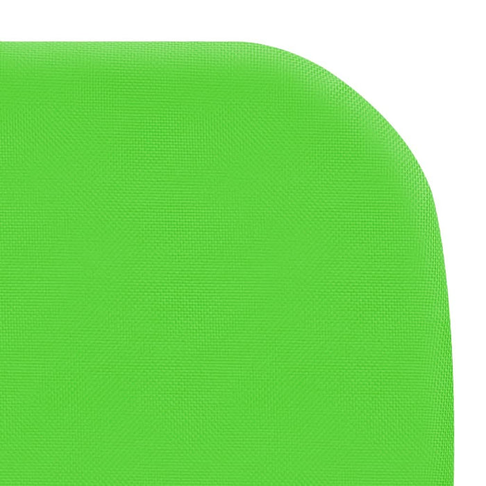 Șezlonguri pliabile, 2 buc., verde, oțel & material textil - WALTI WALTI