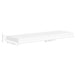 Rafturi de perete, 4 buc., alb, 80 x 23,5 x 3,8 cm, MDF - WALTI WALTI