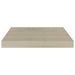 Raft de perete suspendat, stejar, 40x23x3,8 cm, MDF - WALTI WALTI