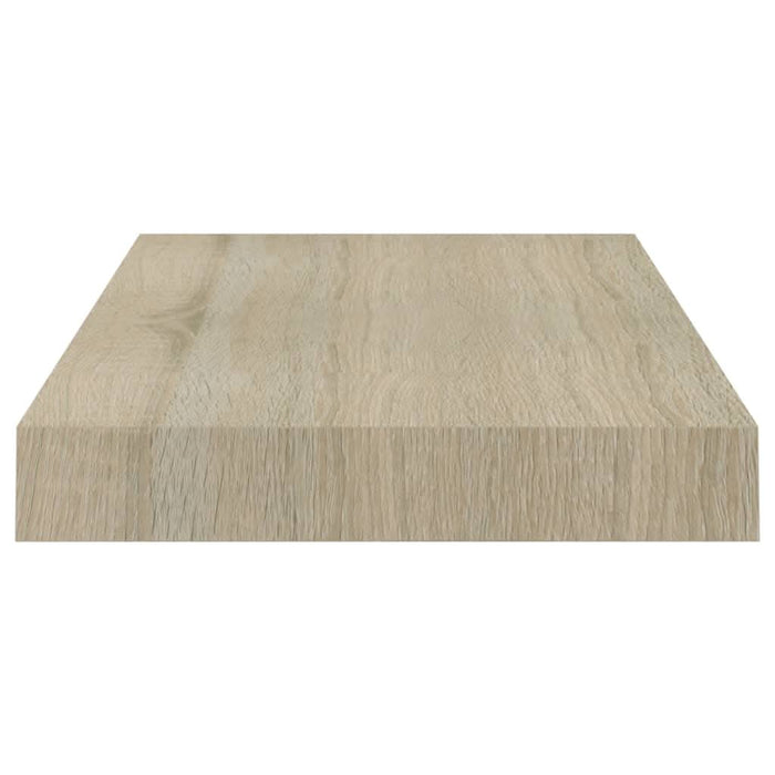 Raft de perete suspendat, stejar, 40x23x3,8 cm, MDF - WALTI WALTI