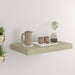 Raft de perete suspendat, stejar, 40x23x3,8 cm, MDF - WALTI WALTI