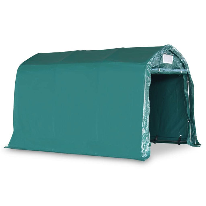 Cort de garaj, verde, 2,4 x 3,6 m, PVC - WALTI WALTI