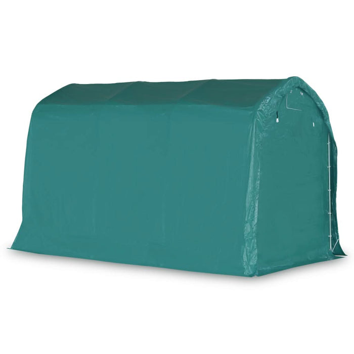 Cort de garaj, verde, 2,4 x 3,6 m, PVC - WALTI WALTI