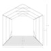 Cort de garaj, verde, 2,4 x 3,6 m, PVC - WALTI WALTI
