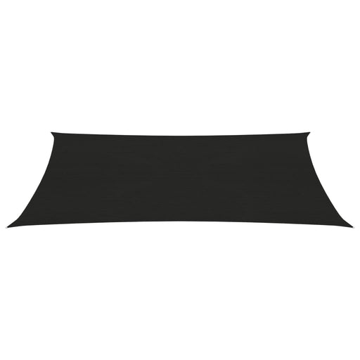 Pânză parasolar, negru, 2x5 m, HDPE, 160 g/m² - WALTI WALTI