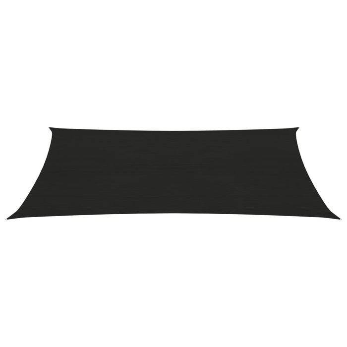 Pânză parasolar, negru, 2x5 m, HDPE, 160 g/m² - WALTI WALTI