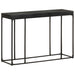 Masă consolă, negru, 110x35x76 cm, lemn masiv acacia și mango - WALTI WALTI