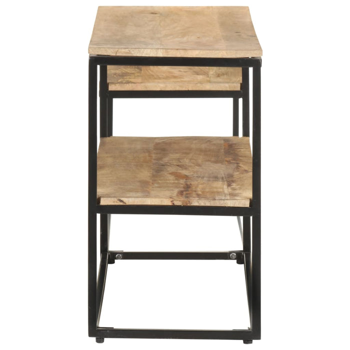 Comodă TV, 180x30x50 cm, lemn de mango brut - WALTI WALTI