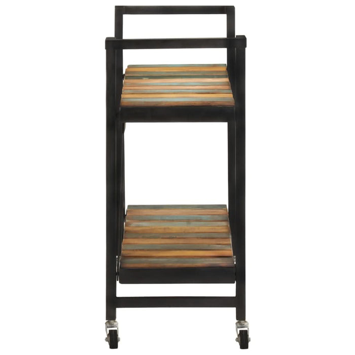 Cărucior de bucătărie, 87x36x81 cm, lemn masiv reciclat - WALTI WALTI
