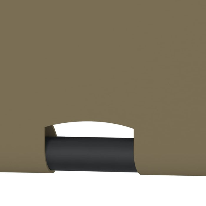 Pergolă grădină cu acoperiș retractabil gri taupe 3x3m 180 g/m² - WALTI WALTI