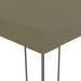 Pavilion de grădină, gri taupe, 3 x 3 m, 180 g/m² - WALTI WALTI