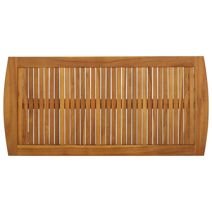 Masă de cafea, 102 x 50 x 43 cm, lemn masiv de acacia - WALTI WALTI