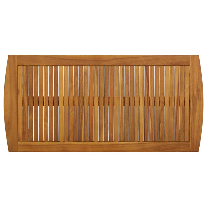 Masă de cafea, 102 x 50 x 43 cm, lemn masiv de acacia - WALTI WALTI
