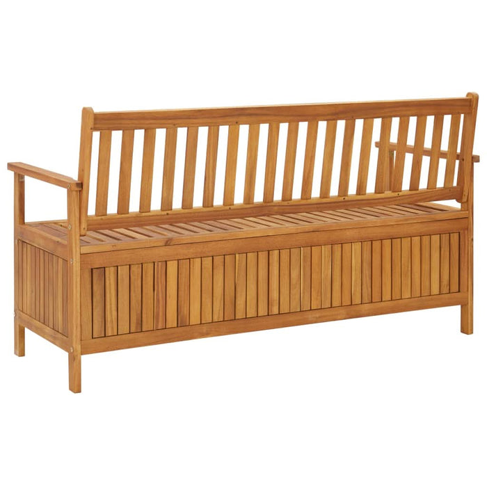 Bancă de depozitare grădină, 148 cm, lemn masiv de acacia - WALTI WALTI
