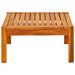 Masă de grădină, 85x57x29 cm, lemn masiv de acacia - WALTI WALTI