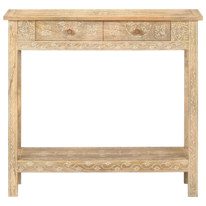 Masă consolă, 80 x 35 x 74 cm, lemn masiv de mango - WALTI WALTI