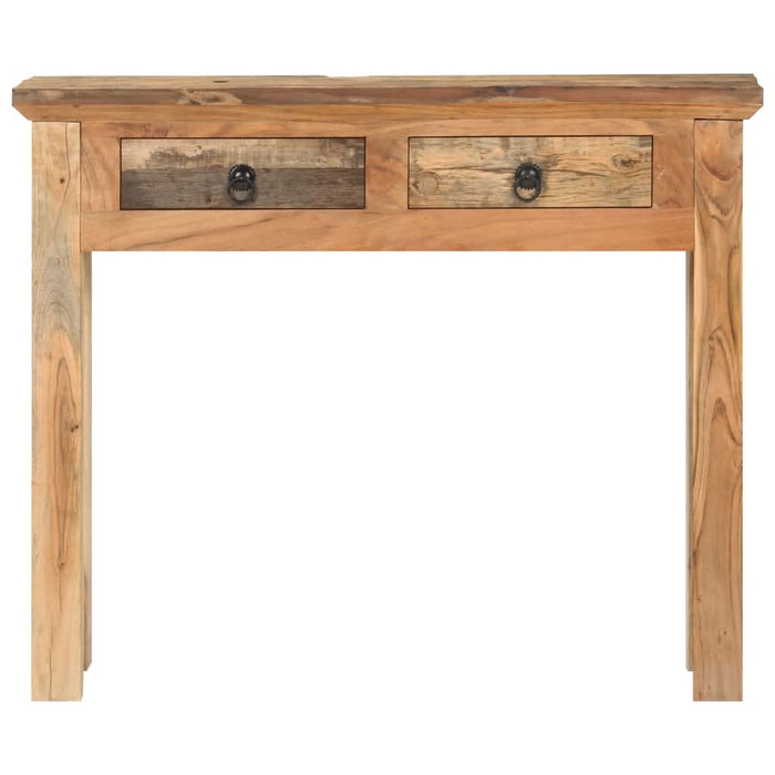Masă consolă 90,5x30x75cm lemn masiv de acacia și lemn reciclat - WALTI WALTI