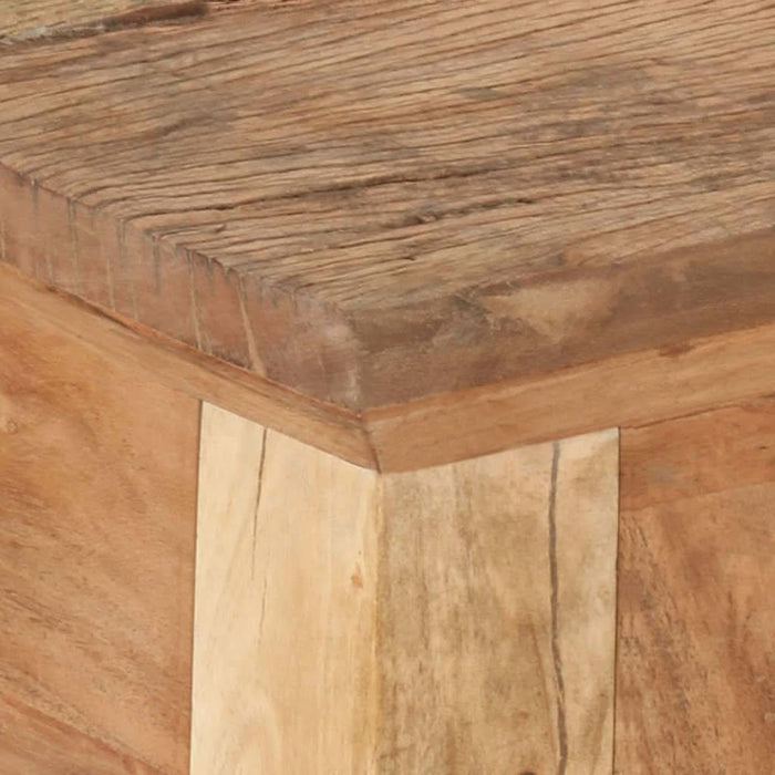 Masă consolă 90,5x30x75cm lemn masiv de acacia și lemn reciclat - WALTI WALTI